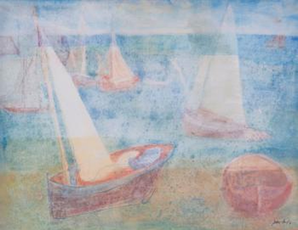 Bateaux , by Jean Dufy