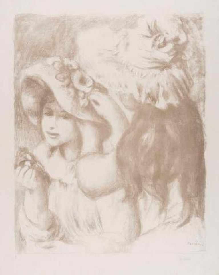 Le Chapeau epingle (2e Planche) (D., S. 30) ,
1898 by Pierre-Auguste Renoir