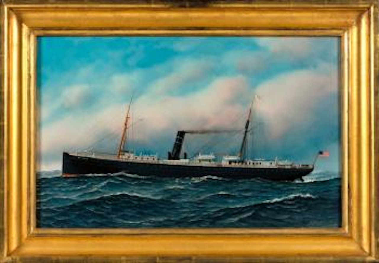 The steam/sail ship Orizaba ,
1901 by Antonio Jacobsen