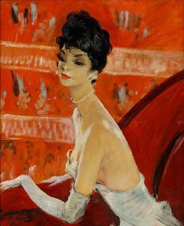 La répétition générale , by Jean Gabriel Domergue