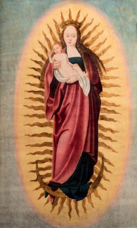 La Vierge de l'Immaculée Conception dans une mandorle ,
Circa
1490 by German School