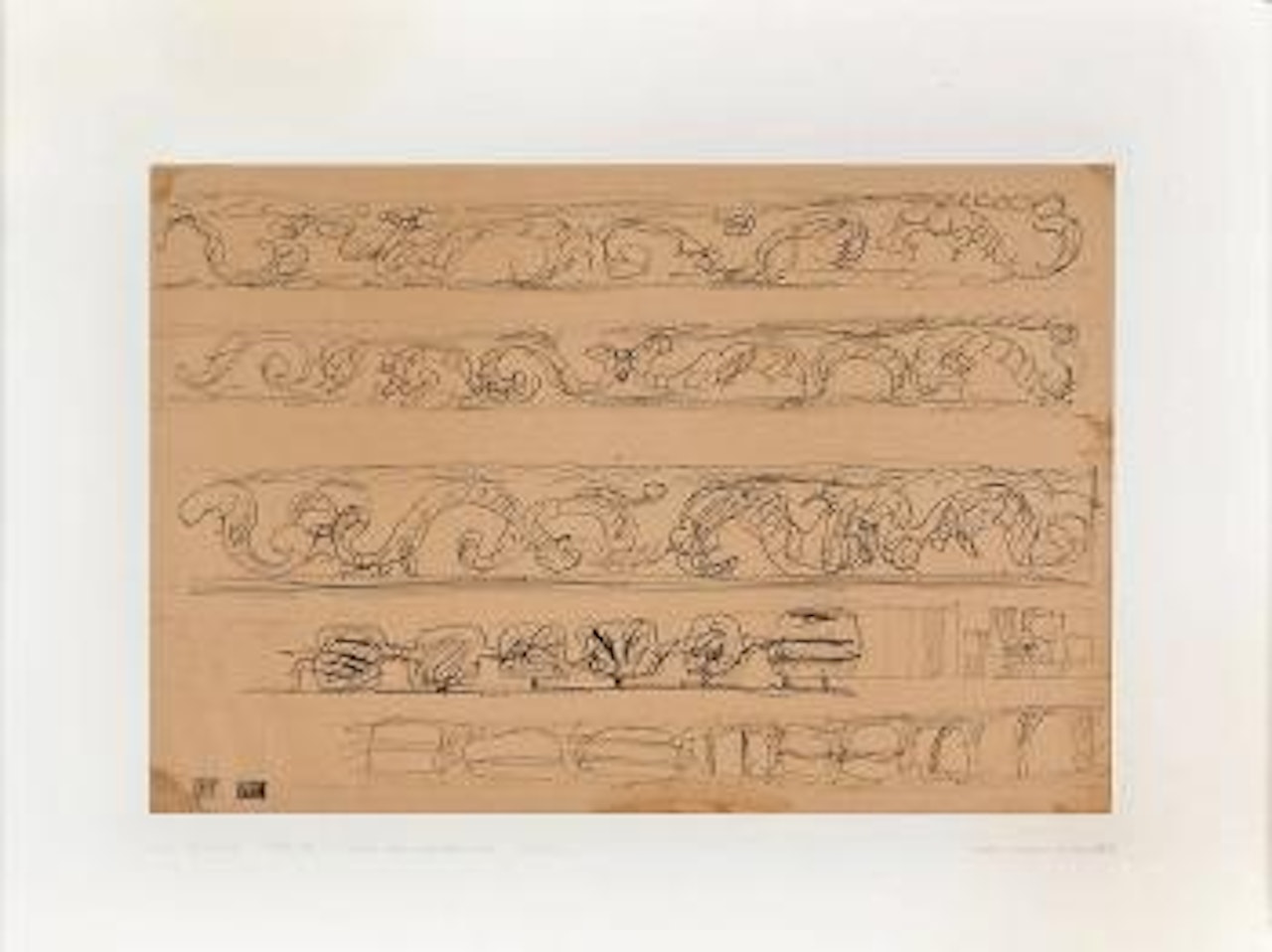 Studi Per Decorazioni Spaziali ,
1950
-
1952 by Lucio Fontana