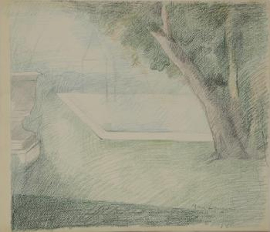 Landscape , by Marie Laurencin