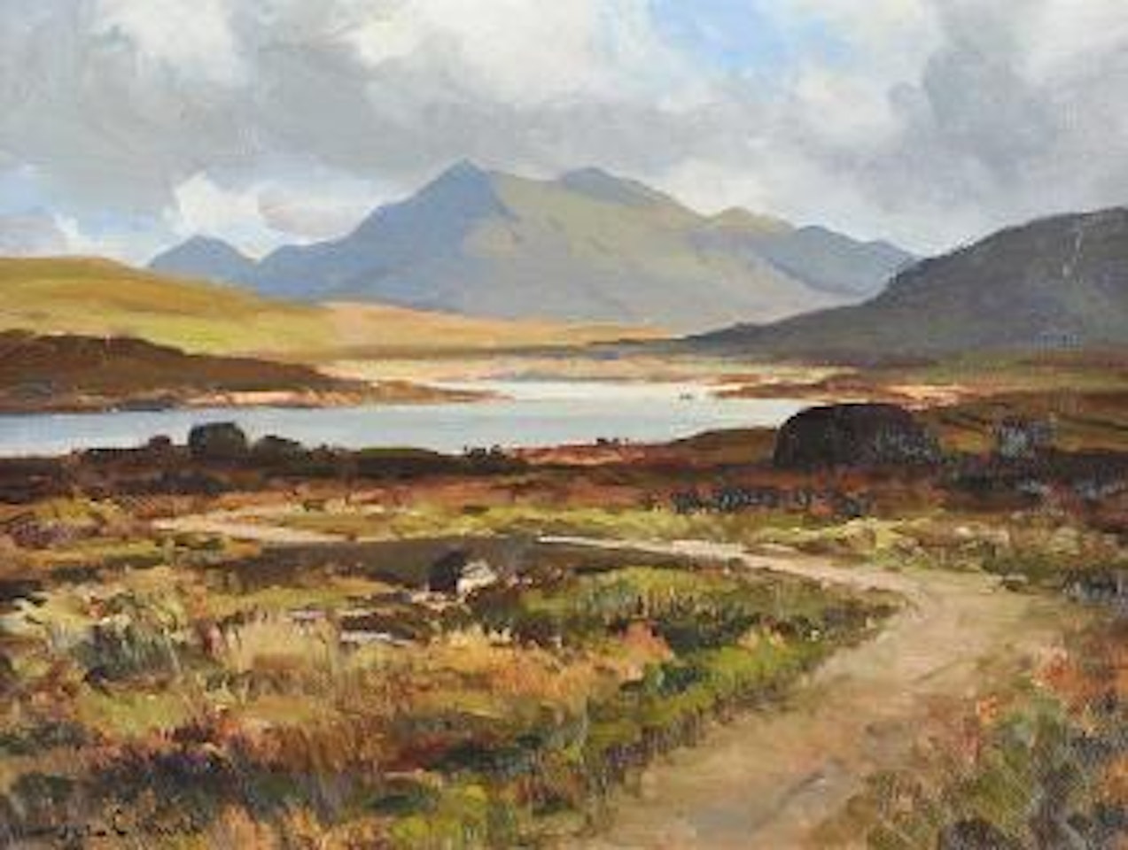 In the Inagh Valley, Connemara , by Maurice Canning Wilks