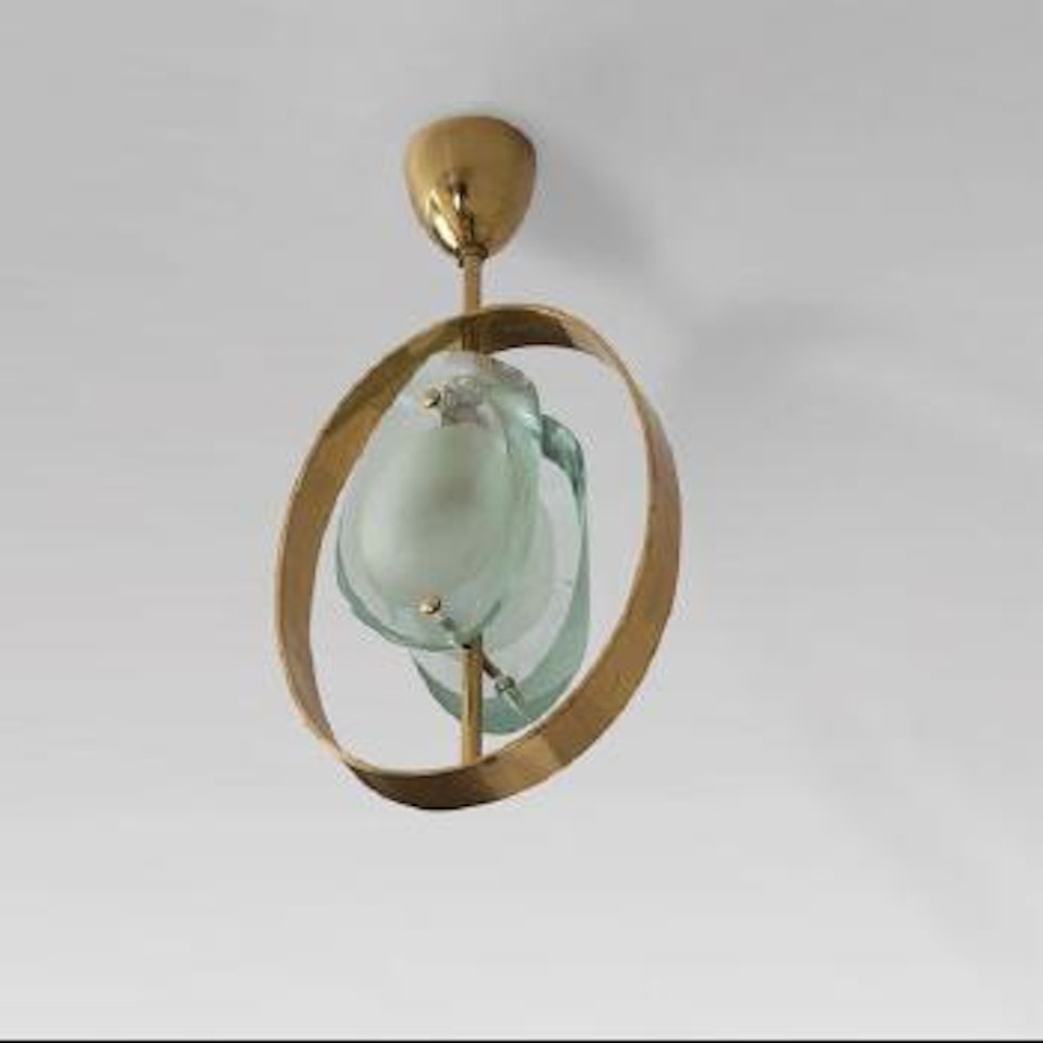 Una lampada a sospensione 1933 ,
Circa
1960 by Max Ingrand