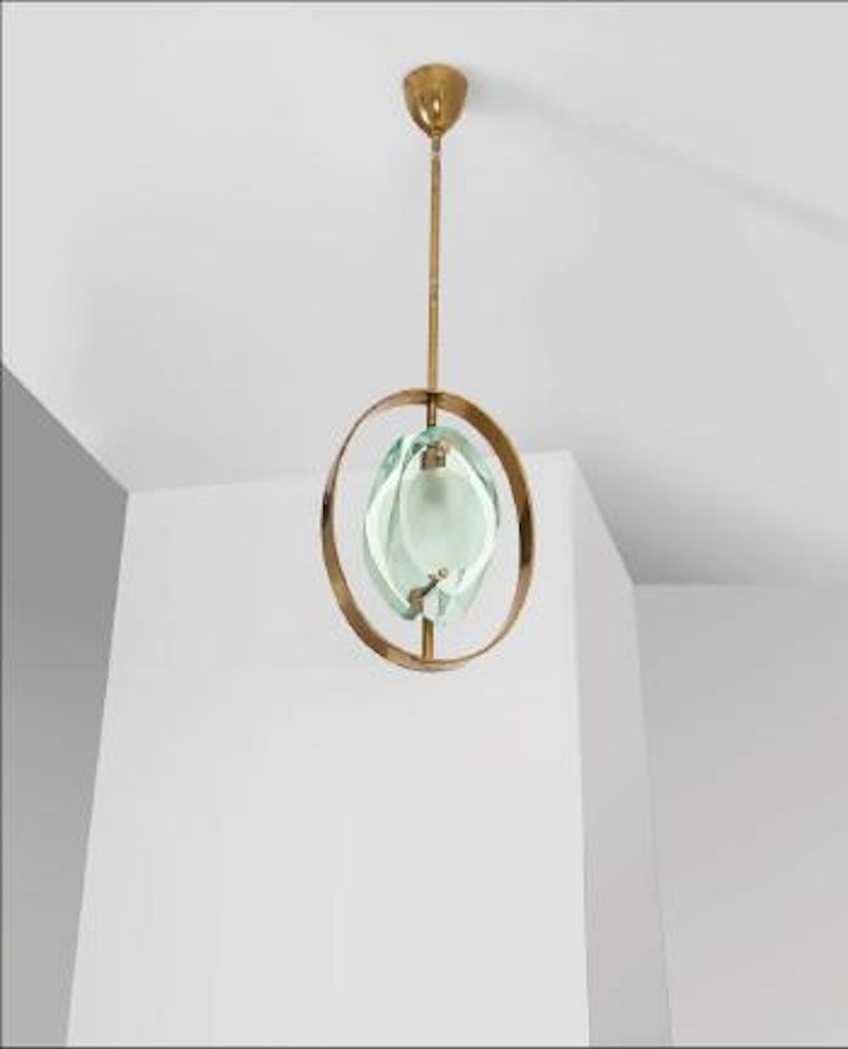 Una lampada a sospensione 1933 ,
Circa
1960 by Max Ingrand