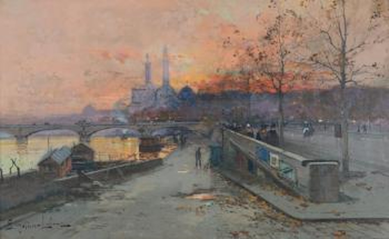 L'ancien Trocadéro , by Eugene Galien-Laloue