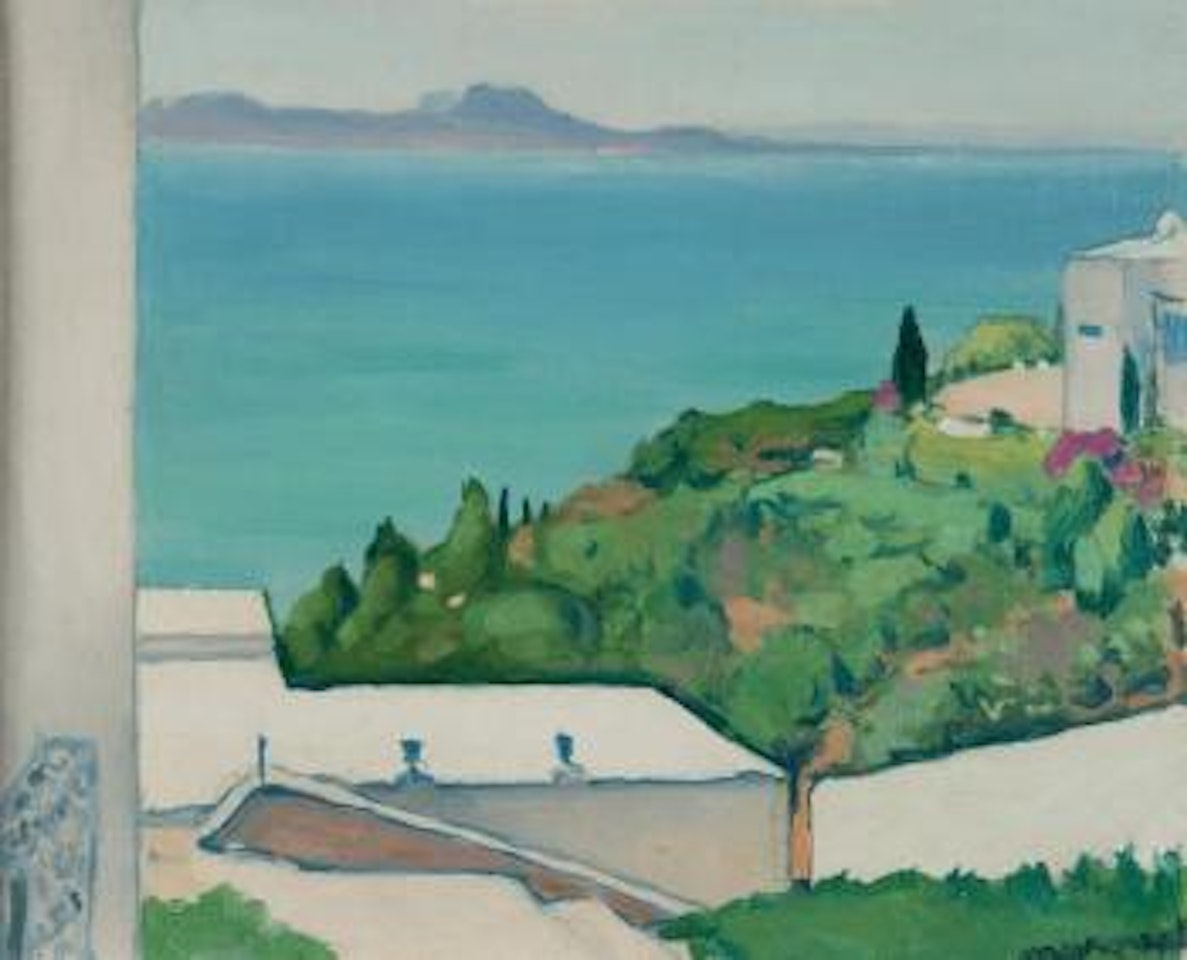 La villa Erlanger à Sidi Bou Saïd ,
1923 by Albert Marquet