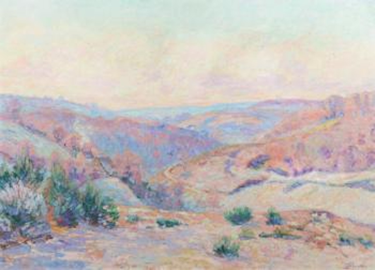 Gelée blanche à Crozant ,
Circa
1900 by Armand Guillaumin