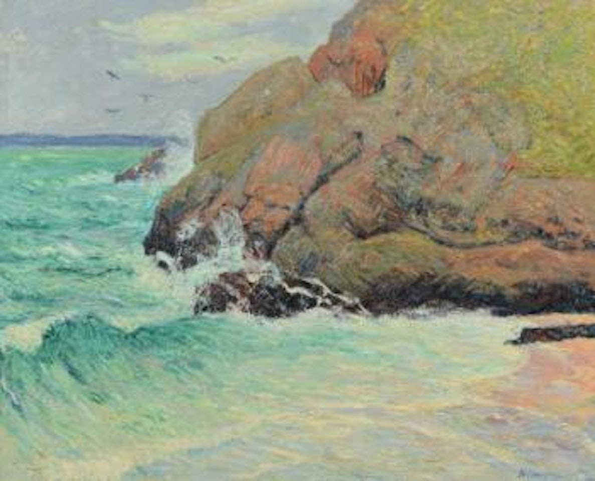Quiberon, coin de falaises ,
Circa
1895 by Maxime Maufra