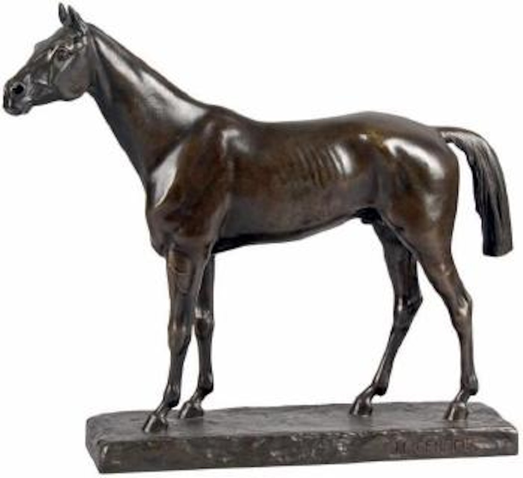 Cheval pur sang ,
Circa
1883
,
Cast
Circa
1900 by Jean Léon Gérome