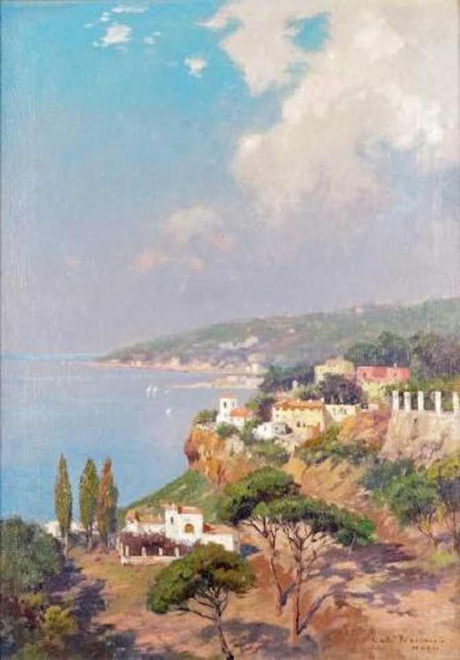 Naples, Le Pausilippe , by Carlo Brancaccio