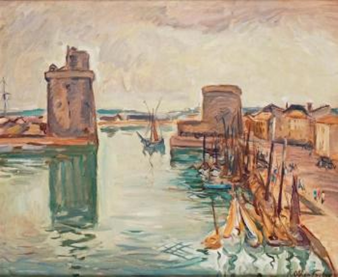 Le port de la Rochelle ,
1947 by Othon Friesz