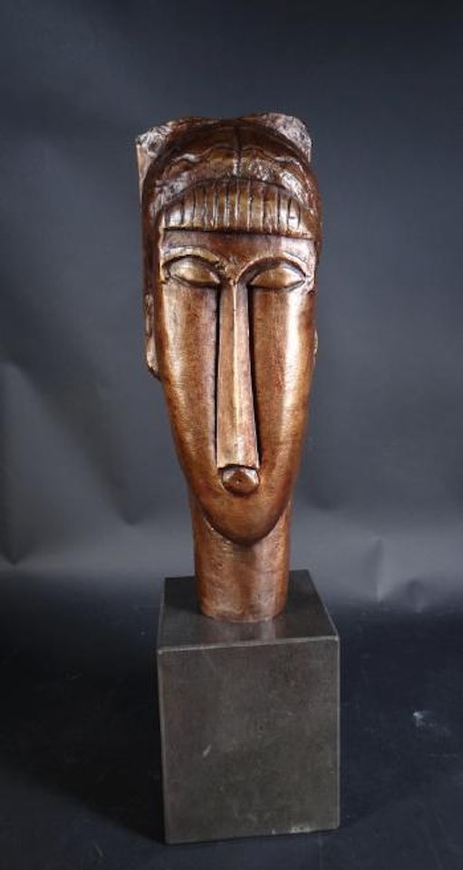 Jeune fille , by Amedeo Modigliani