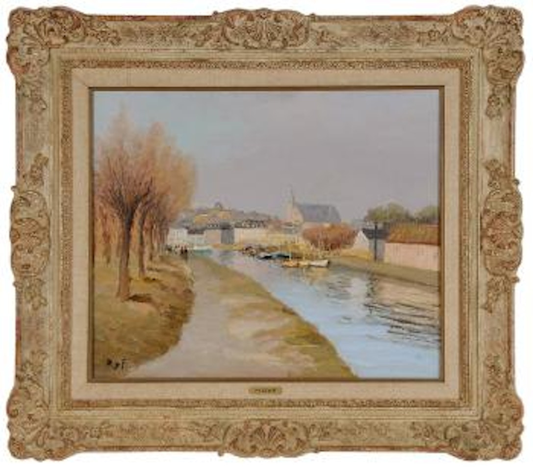 Rivière de Vannes (Morbihan) ,
1976 by Marcel Dyf