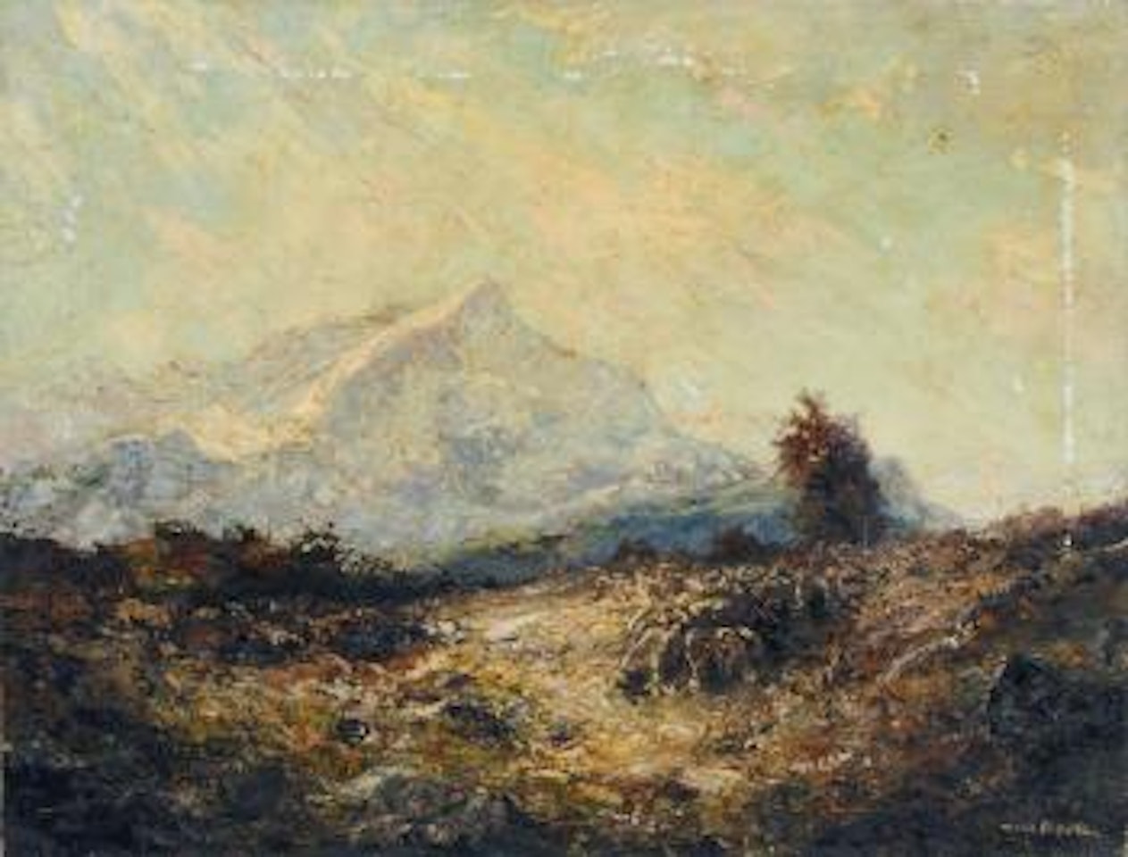 Alpspitze bei Garmisch , by Otto Pippel