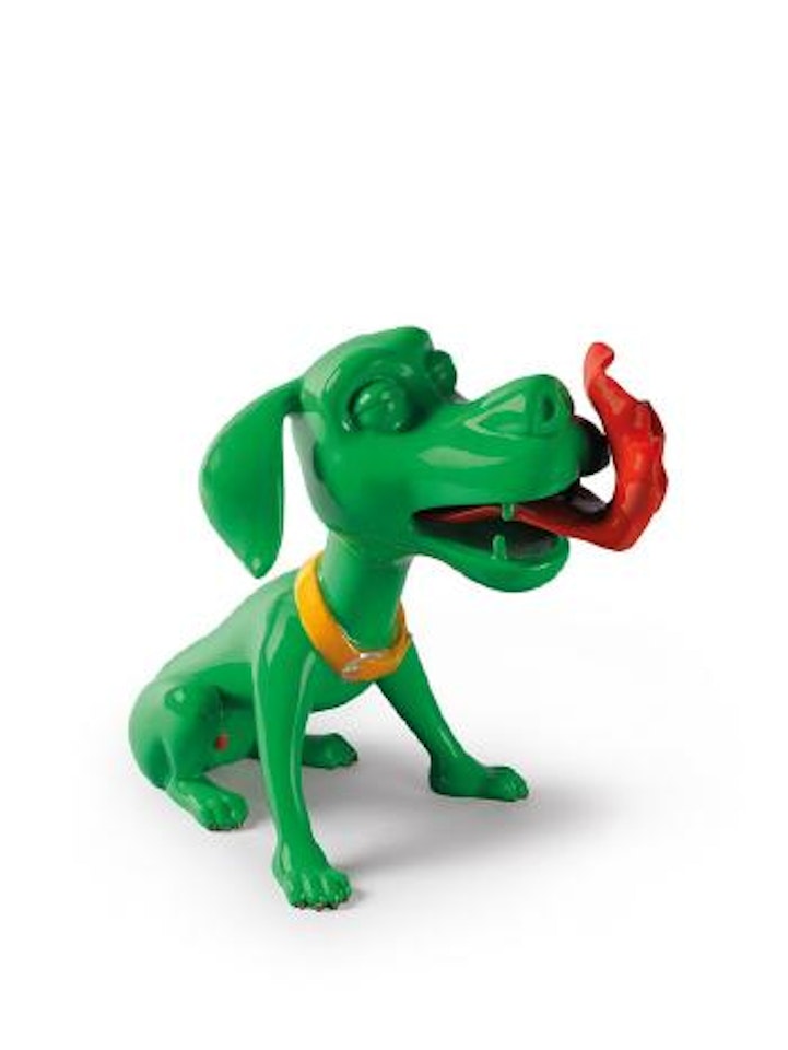 Green Dog no.1 ,
2011 by Zhou Chunya