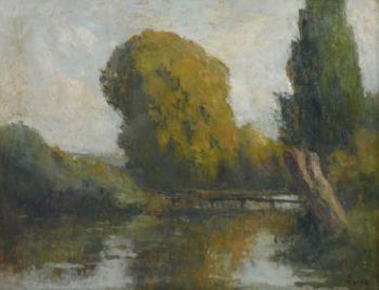 La Cure en Bourgogne ,
Circa
1908 by Maximilien Luce