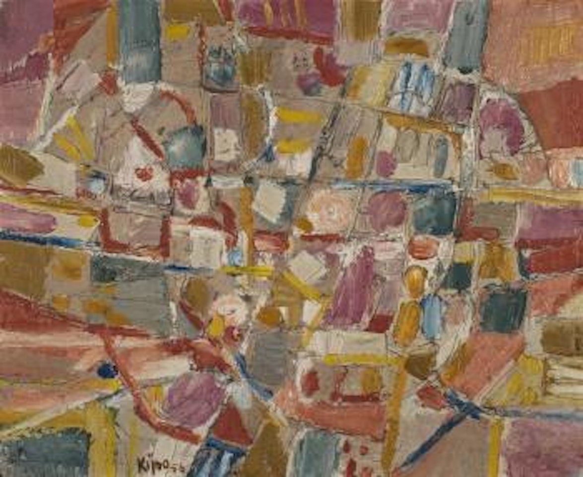 Composition ,
1956 by Ladislas Kijno