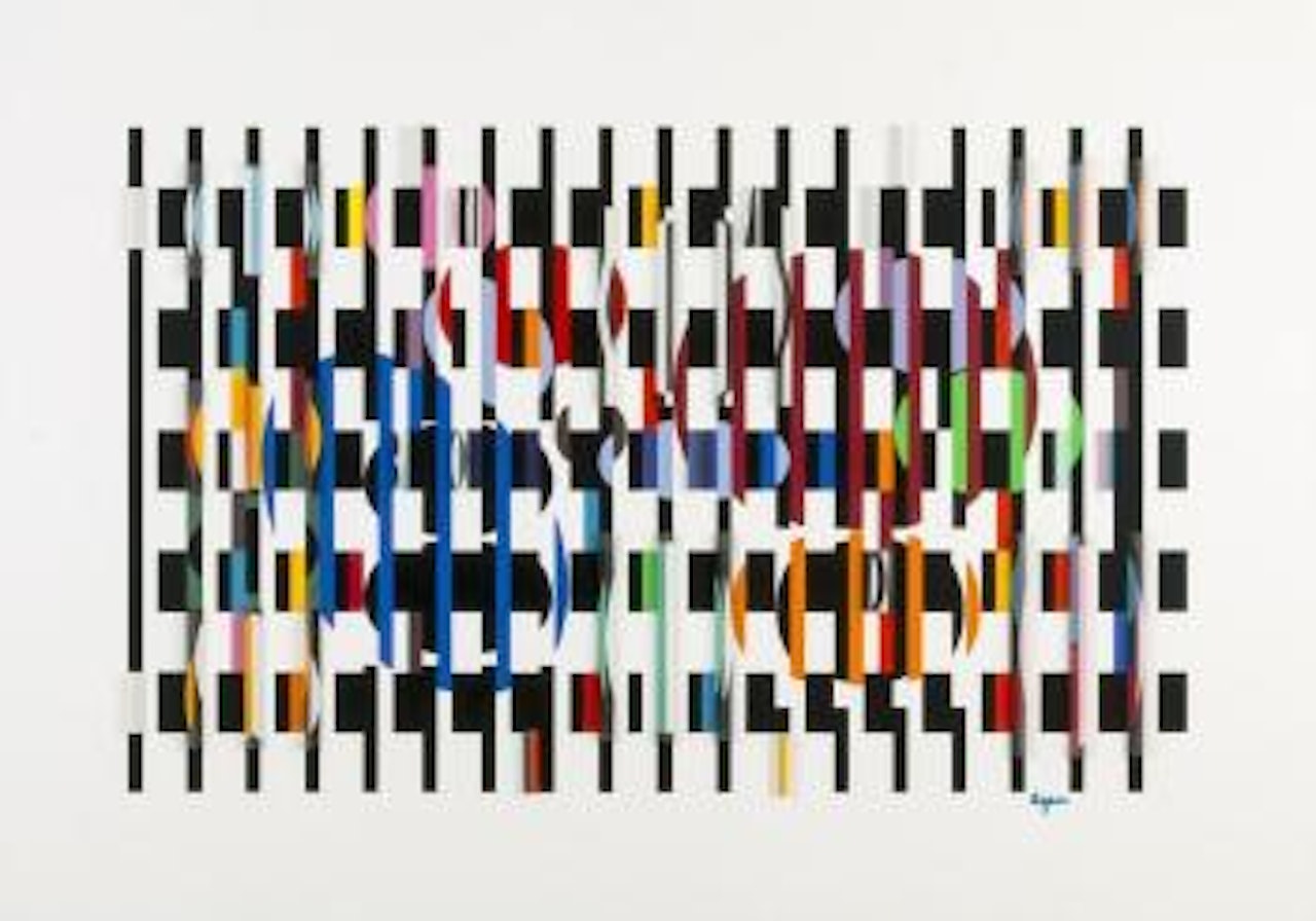 2+3=4 ,
1981 by Yaacov Agam