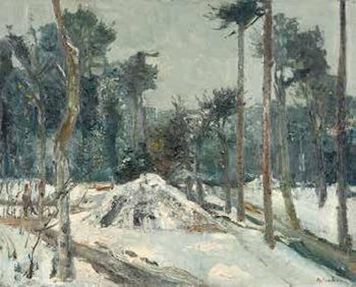 Verschneiter Wald , by Maurice Brianchon
