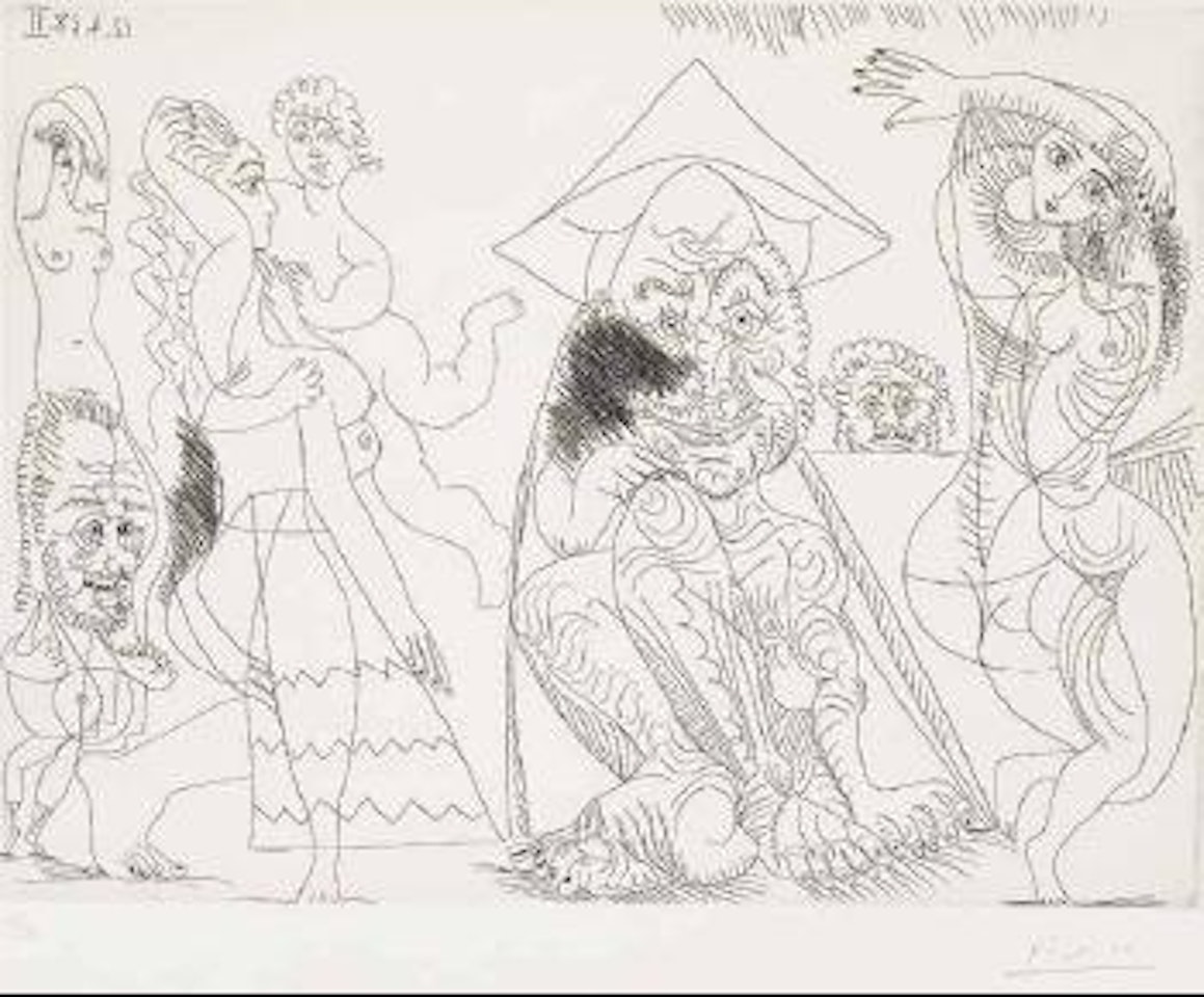 Ohne Titel ,
1968 by Pablo Picasso