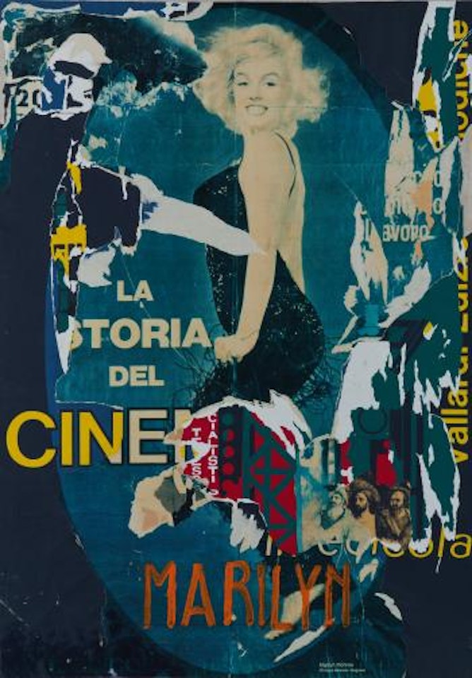 Sempre Bella (Marilyn) ,
1978 by Mimmo Rotella