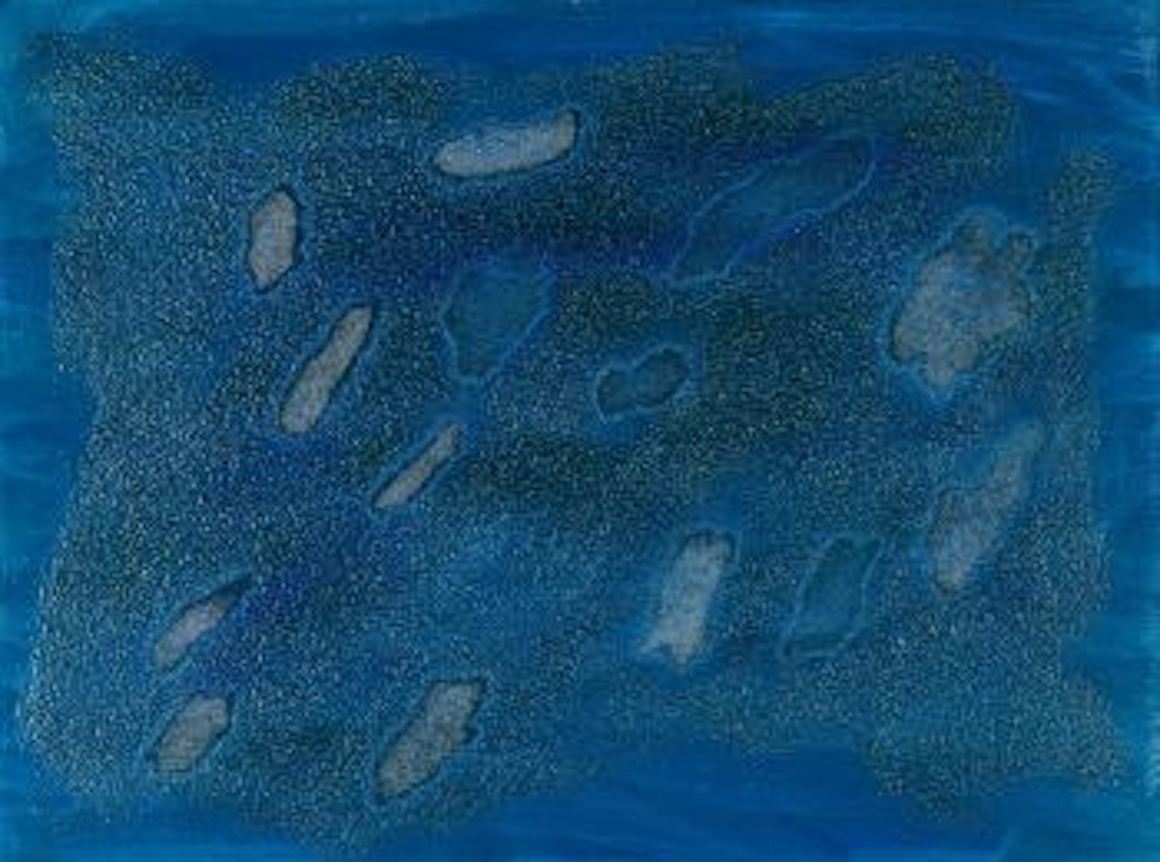 Cangiante blu ,
1982 by Giulio Turcato