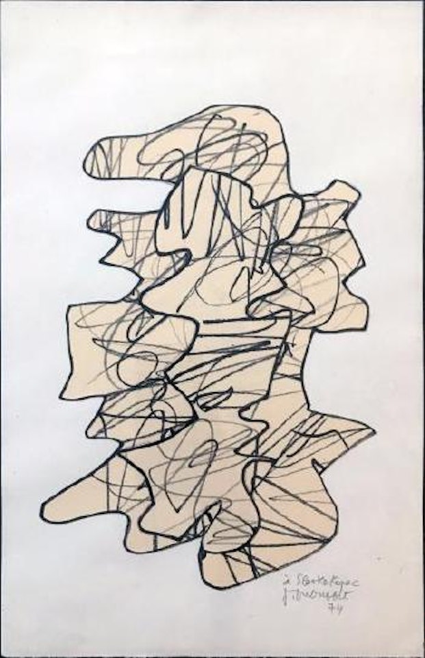 Figuration XXIX ,
1974 by Jean Dubuffet