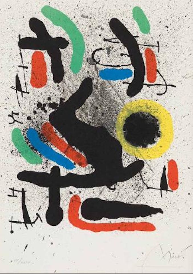 Ohne Titel ,
1971 by Joan Miró
