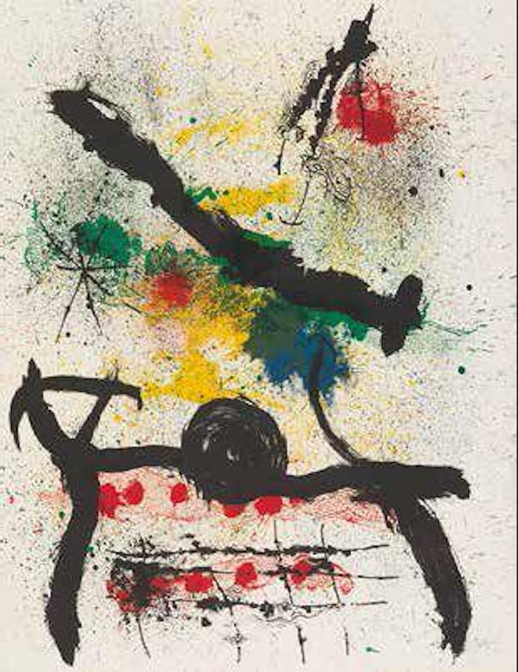 Ohne Titel ,
1964
,
Printed
1967 by Joan Miró