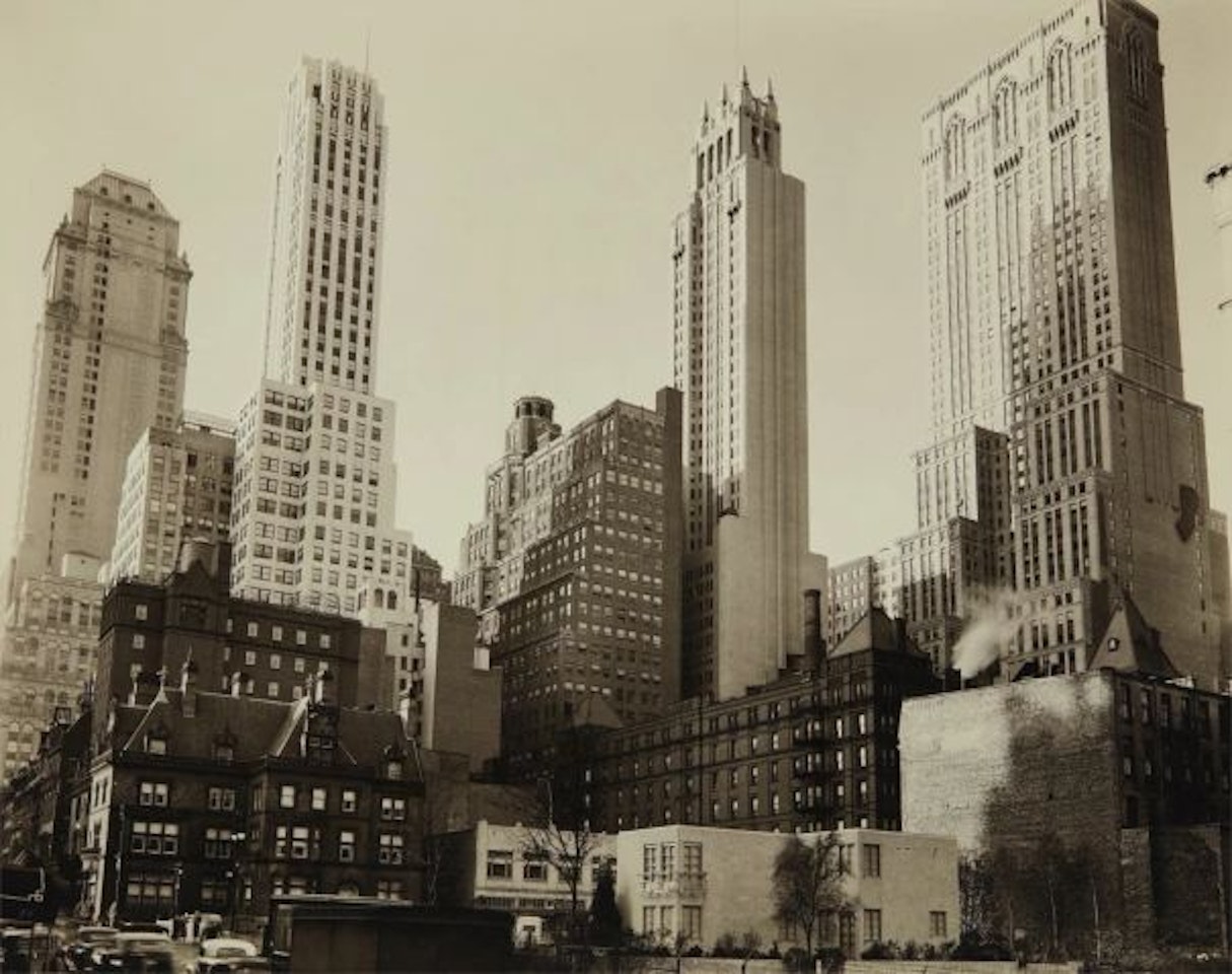 Park Avenue and Thirty-Ninth Street, Manhattan by Berenice Abbott