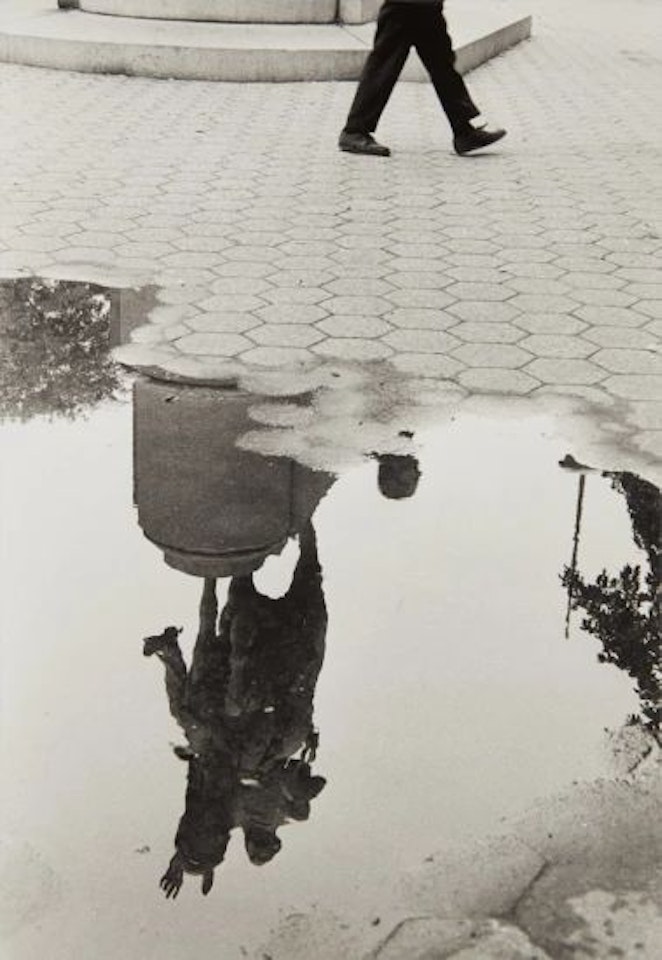 Washington Square After Rain by André Kertész
