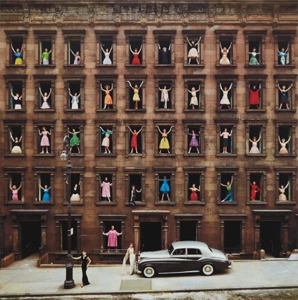 Girls in the Windows, New York City by Ormond Gigli