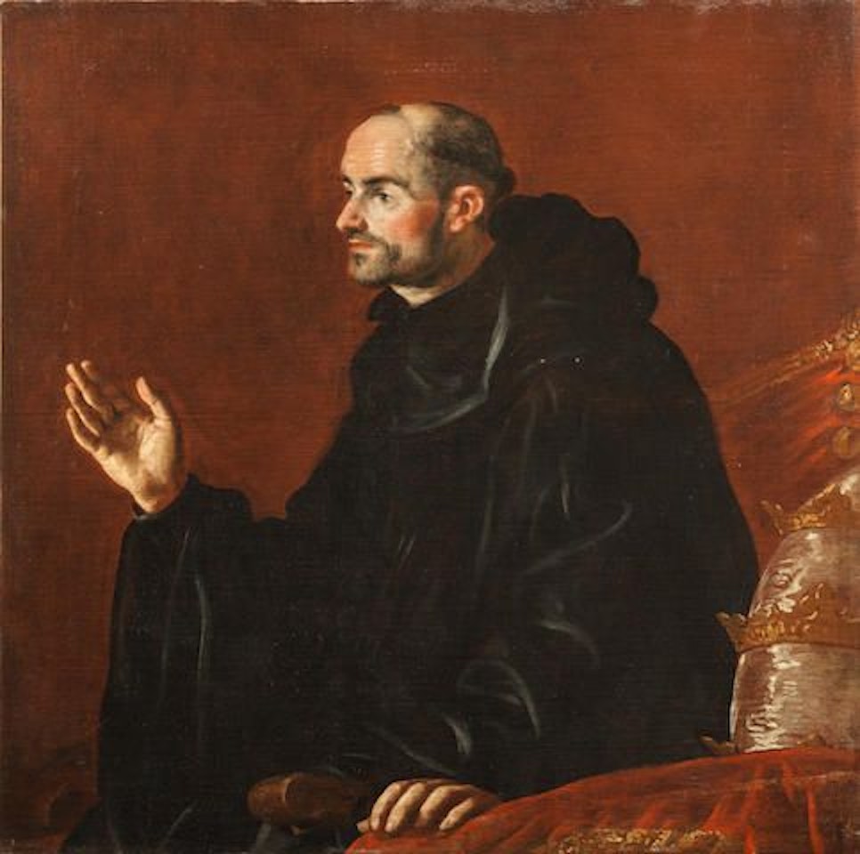 Saint Boniface (?) by Spanish School