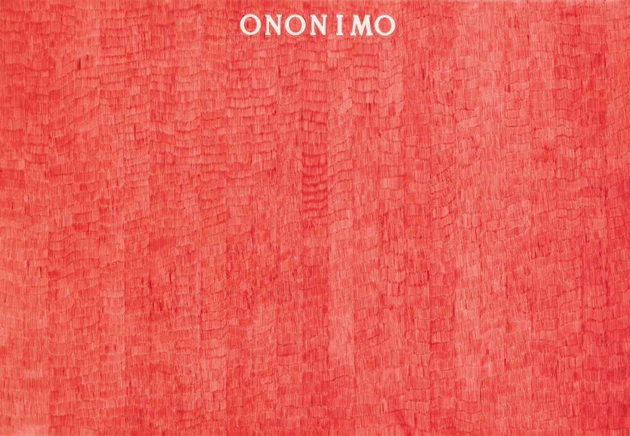 Ononimo by Alighiero Boetti