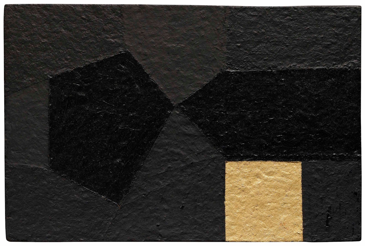 Nero e Oro by Alberto Burri