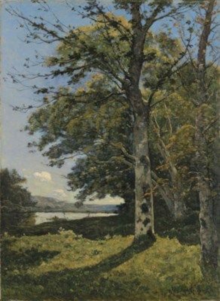 Les Bords de l'Yonne by Henri Harpignies