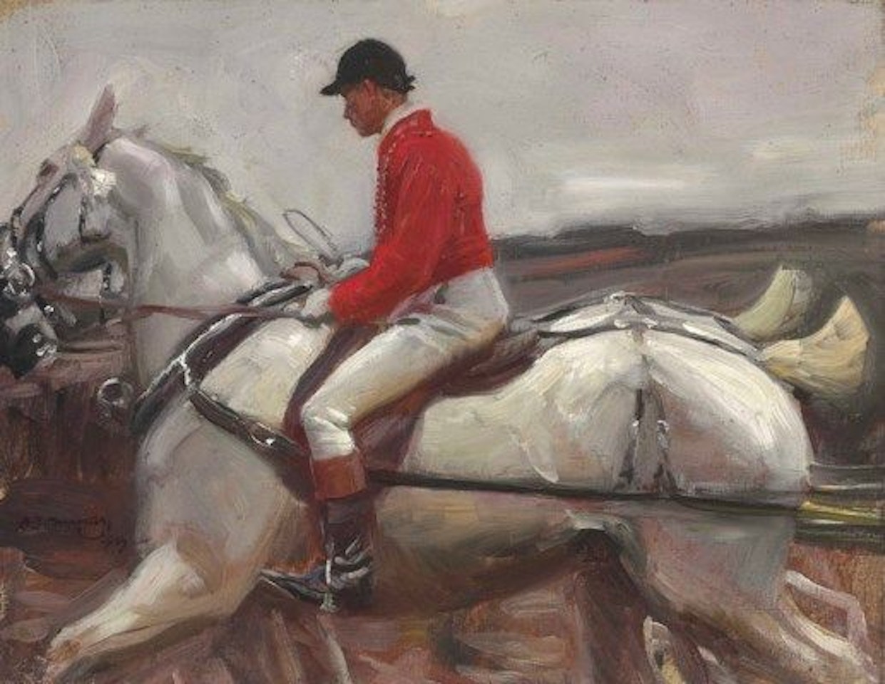 Leaders by Alfred James Munnings