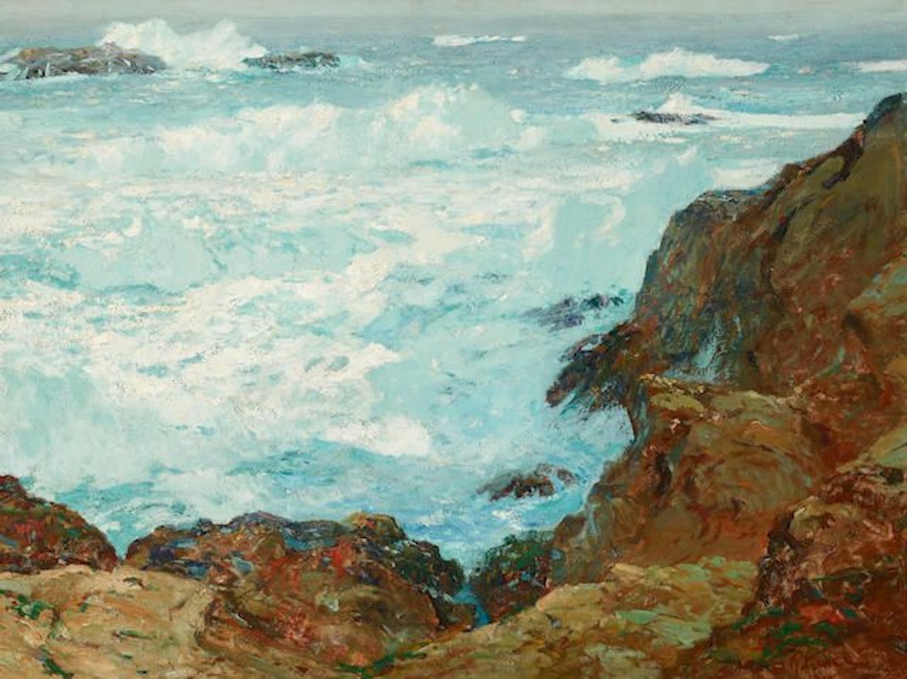 Rockbound Coast by William Ritschel