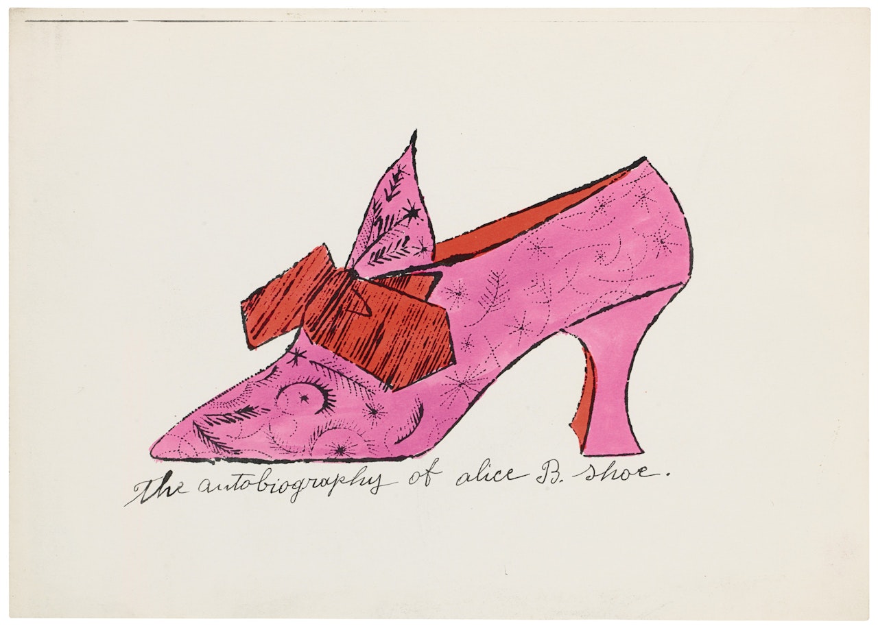 A La Recherche du Shoe Perdu by Andy Warhol