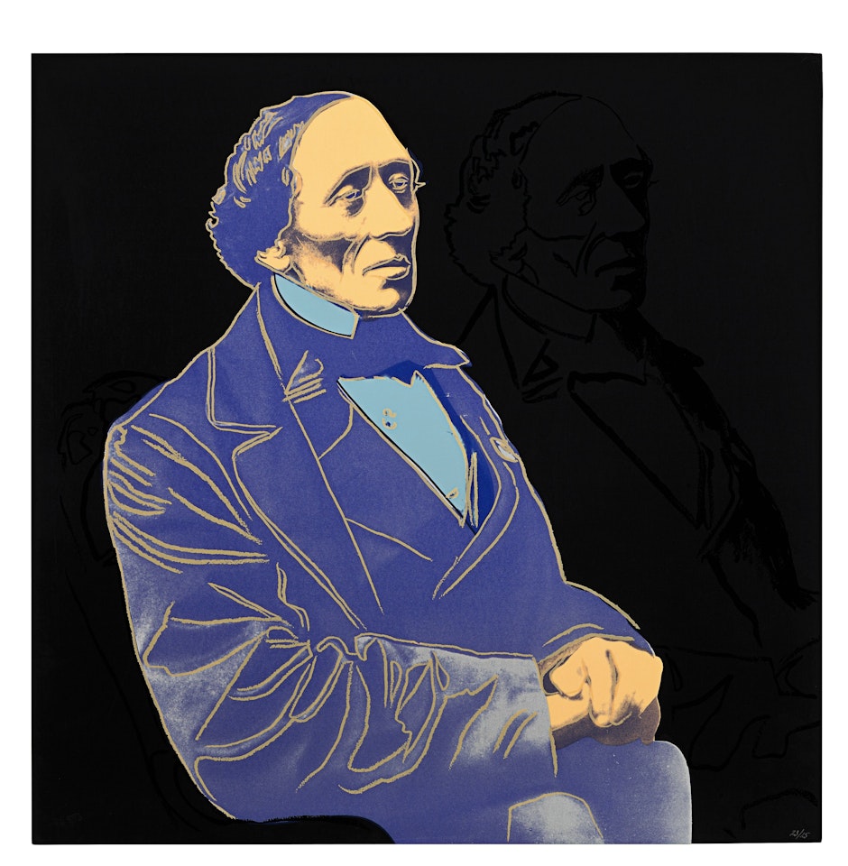 Hans Christian Andersen by Andy Warhol