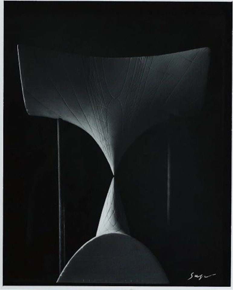 Mathematical Form: Surface 0045 with a Conic Singularity by Hiroshi Sugimoto