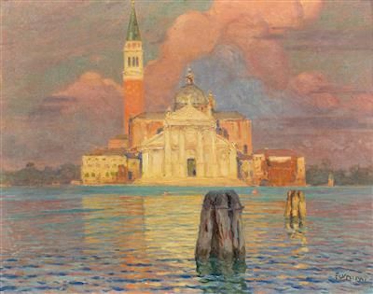 San Giorgio Maggiore, Venice by Ugo Flumiani