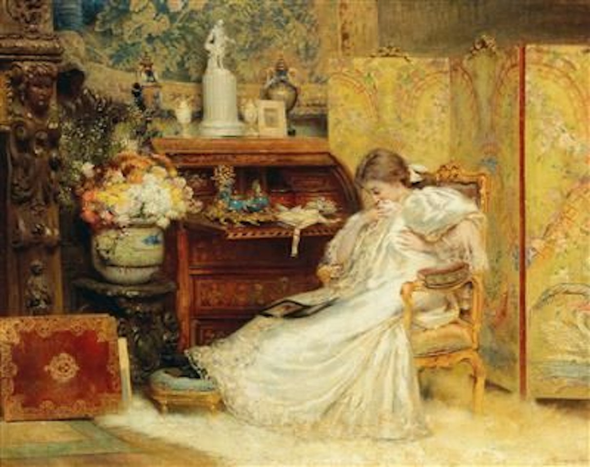 Delicate creature by Konstantin Makovsky
