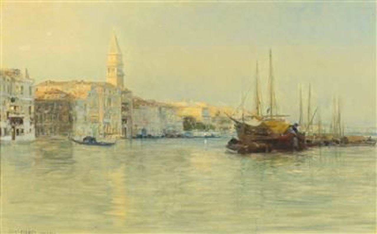 The Grand Canal, Venice by Guglielmo Ciardi