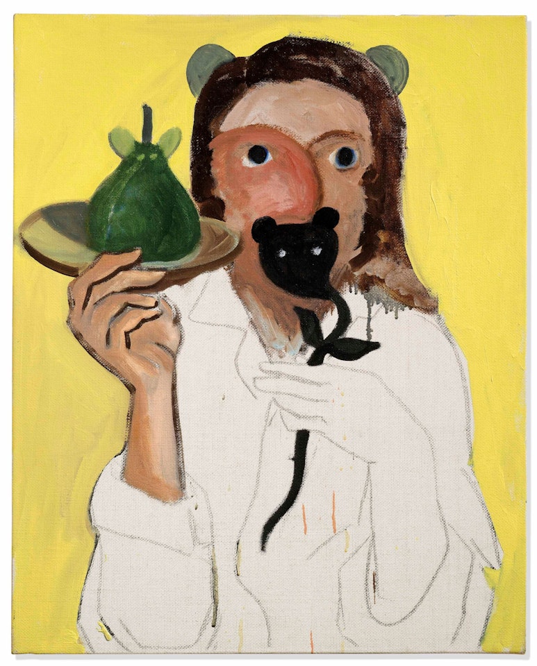 Who am I, where am I and who are they by George Condo