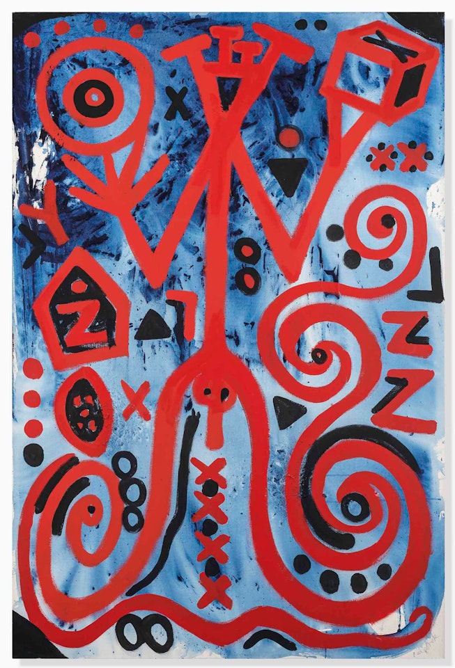 General a, b, c by A.R. Penck