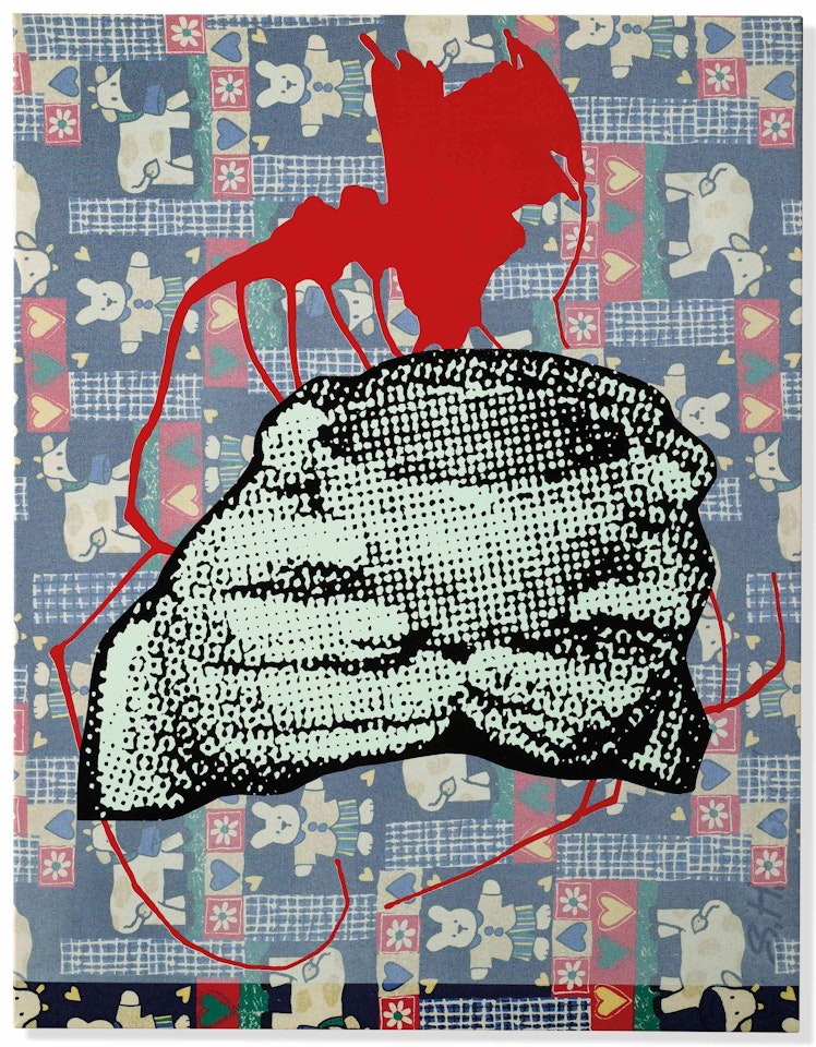 S.H. - oder wann zählen die Punkte? (S.H. - or when do the points count?) by Sigmar Polke