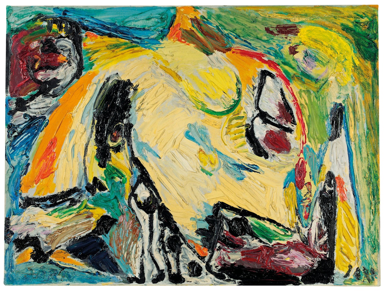 Hungriger Vogel (Hungry Bird) by Asger Jorn